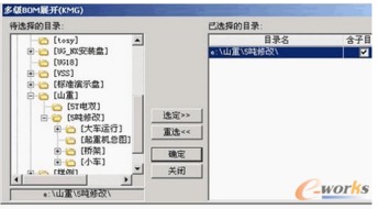 pdm系統中bom多視圖技術的研究 上